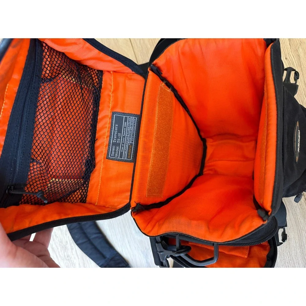 Naneu Travelers TS-10 Camera Holster Bag Black w/ Shoulder Strap DSLR Case